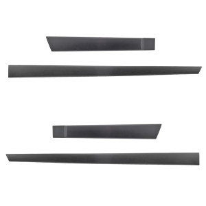 Protectores laterales negros para el coche Suzuki Ignis III SUV (2017-....)