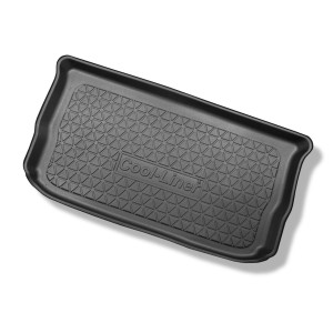 Alfombra para maletero adecuada para Renault Twingo III Hatchback (08.2014-2018) - Protector maletero - Alfombrilla maletero antideslizante - también