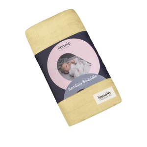 Bamboo Swaddle Yellow Lemon — manta envolvente