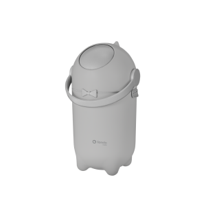 Purebin Grey — Cubo para pañales