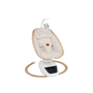 Olivia Beige Natural — Hamaca mecedora