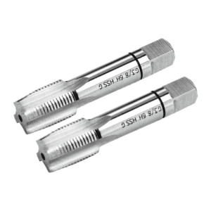 Komplet 2 gwintowników ręcznych calowych 3/8"