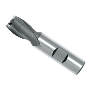 Frez trzpieniowy 2-ostrzowy z płaską NFPg - DIN 327 DK, 2 mm