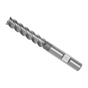 Frez trzpieniowy 4-ostrzowy z płaską NFPa - DIN 844 BL SN50° 16 mm