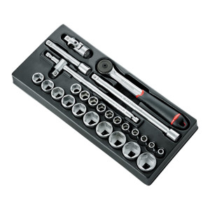 Moduł nasadek 1/2" 6-kątnych MOD.S161-46