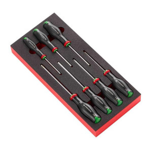 Moduł 7 wkrętaków Protwist® do śrub Resistorx®, TT10 - TT40 MODM.ATXR Facom