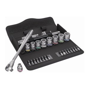 Zestaw 29 narzędzi nasadowych Zyklop Metal 3/8", 8-19 mm