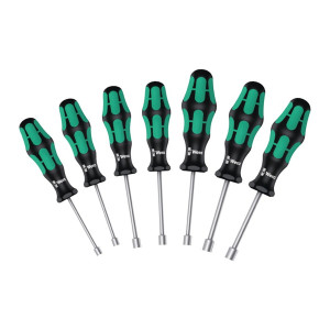 Zestaw 6 wkrętaków z końcówką nasadową 5-13 mm, 395 HO/7SM Wera