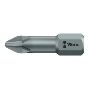Bit ze strefą skrętu 1/4", PH 3x25 mm Wera