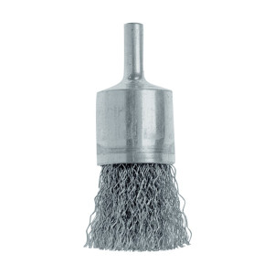 Szczotka druciana pędzelkowa drut falisty stalowy 10 mm, 0,3 mm