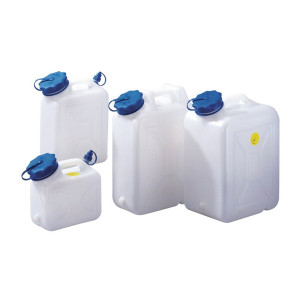 Kanister z szeroką szyjką 22 l HD-PE wys. 475 x szer. 370 x gł. 180mm