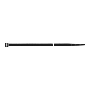 Opaska zaciskowa kabli dł. 360 mm, szerokość 4,5 mm poliamid czarny