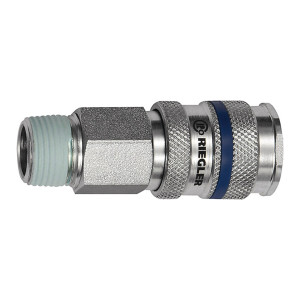 Szybkozłączka DN 7.8, gwint zewnętrzny stal gwint 3/8"