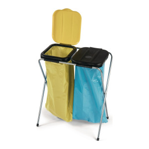 Kosz na śmieci 780x660x370mm 20-130 l podwójny