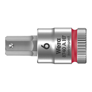Nasadka trzpieniowa 1/4" do śrub z gniazdem sześciokątnym 6x28mm, 8740 A Wera