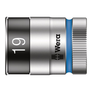 Nasadka 6-kątna 1/2" z funkcją przytrzymywania 8790 HMC HF, 19 mm Wera