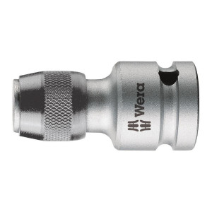 Adapter do bitów 1/2" do grotów sześciokątnych 1/4" i 5/16 z mechanizmem szybkomocującym 784 C, 50mm Wera