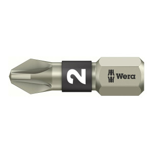 Bit nierdzewny 1/4" 3855/1 TS, PZ2x25mm Wera