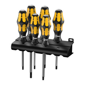 Zestaw 6 wkrętaków Kraftform do pobijania nr 977/6 TORX® Wera