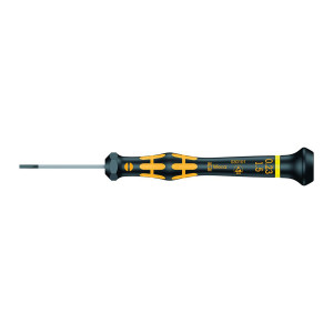 Wkrętak dla elektroników ESD płaski 1,5x0,23x40 mm Wera