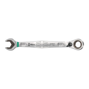 Klucz oczkowo-płaski 13 mm z grzechotką i dźwignią przełączającą