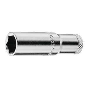 Klucz nasadowy 1/4" długi, 6-kątny 7 mm