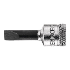 Klucz nasadowy trzpieniowy 1/4" z końcówką płaską 4 mm