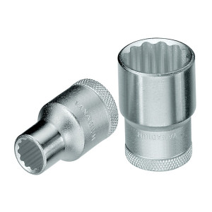 Klucz nasadowy 1/2", 12-kątny calowy 7/16"