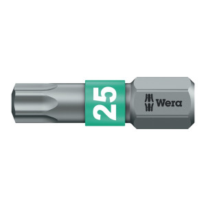 Bit 1/4" do montażu twardego TORX TX25x25 mm