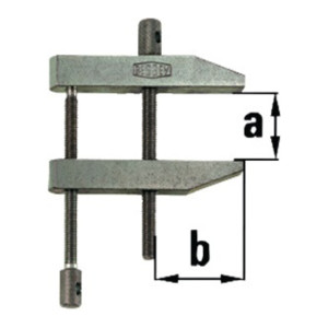 Ścisk śrubowy modelarski PA 28x19 mm