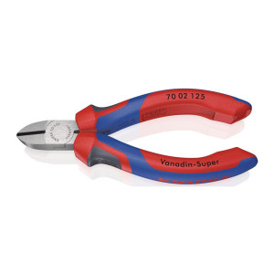 Szczypce tnące boczne uchwyt 2-komponentowy główka polerowana 160 mm