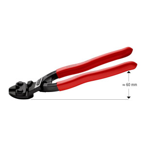 Szczypce tnące przegubowe CoBolt 200 mm wygięte 71 21 200