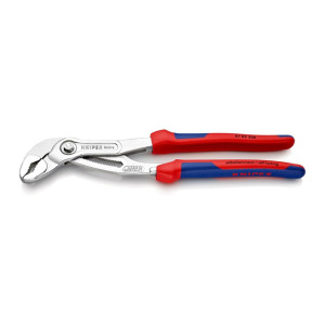 Szczypce nastawne do rur Cobra chromowane uchwyty 2K 300 mm
