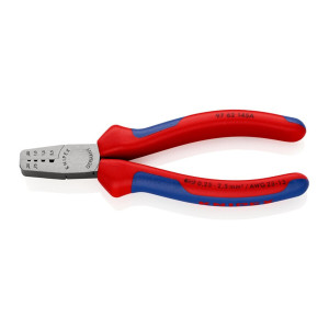 Szczypce do zaciskania końcówek tulejkowych 145 mm 0.25-2.5 mm² (AWG23-13)