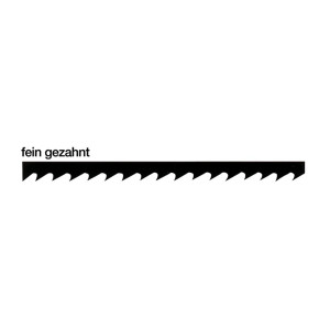 Brzeszczot do pił włosowych 130 mm, numer 5
