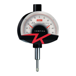 Precyzyjny czujnik zegarowy Compika 1001, 0,1 mm, odczyt 0,001 mm