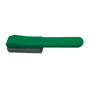 Docierak ręczny 60x25x10 mm ziarnistość 500 zielony uchwyt