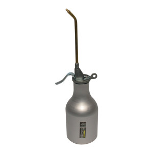 Olejarka z podwójną pompą pojemnik aluminiowy 500 ml