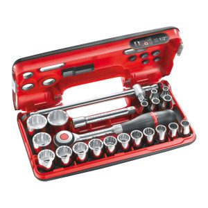 Zestaw nasadek 1/2" 12-kątnych 8-32 mm S.360DBOX412