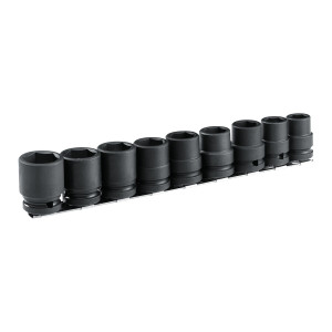 Zestaw 9 nasadek udarowych 1/2" 13-24 mm