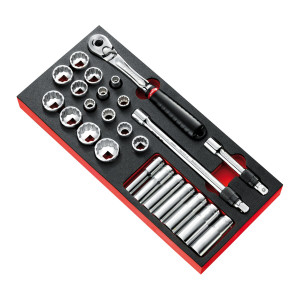 Moduł piankowy nasadek 1/2" calowych