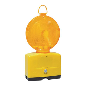 Lampa budowlana ostrzegawcza Nitra LED kolor żółty