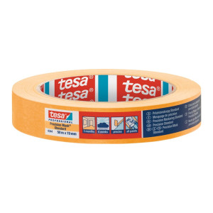 Taśma maskująca 4344 standard gładki jasnobeżowy 50 m, szerokość 30 mm