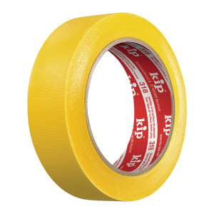 Taśma ochronna PCW 318 kolor żółty, szerokość 50 mm