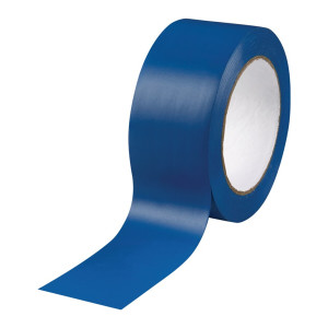 Taśma do oznakowania podłogi Easy Tape PCW kolor niebieski szer. 50mm