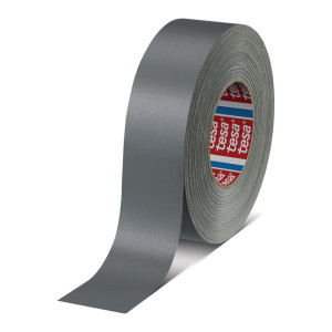 Taśma z tkaniny z folią tesaband Premium 4651 szary dł. 50 m szer.50mm