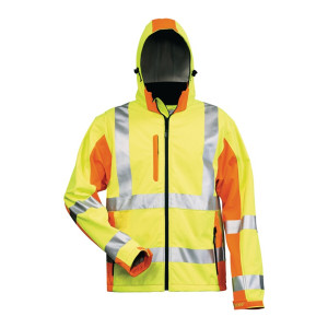 Kurtka robocza ostrzegawcza Softshell JIM rozmiar XXL