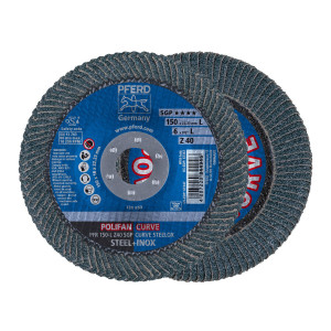 Ściernica lamelowa POLIFAN PFR 150-L Z 40 SGP CURVE STEELOX