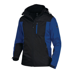 Kurtka robocza Softshell JANNIK rozmiar XXL royal/czarny