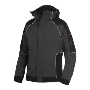 Kurtka robocza Softshell Walter rozmiar XL antracytowy/czarny